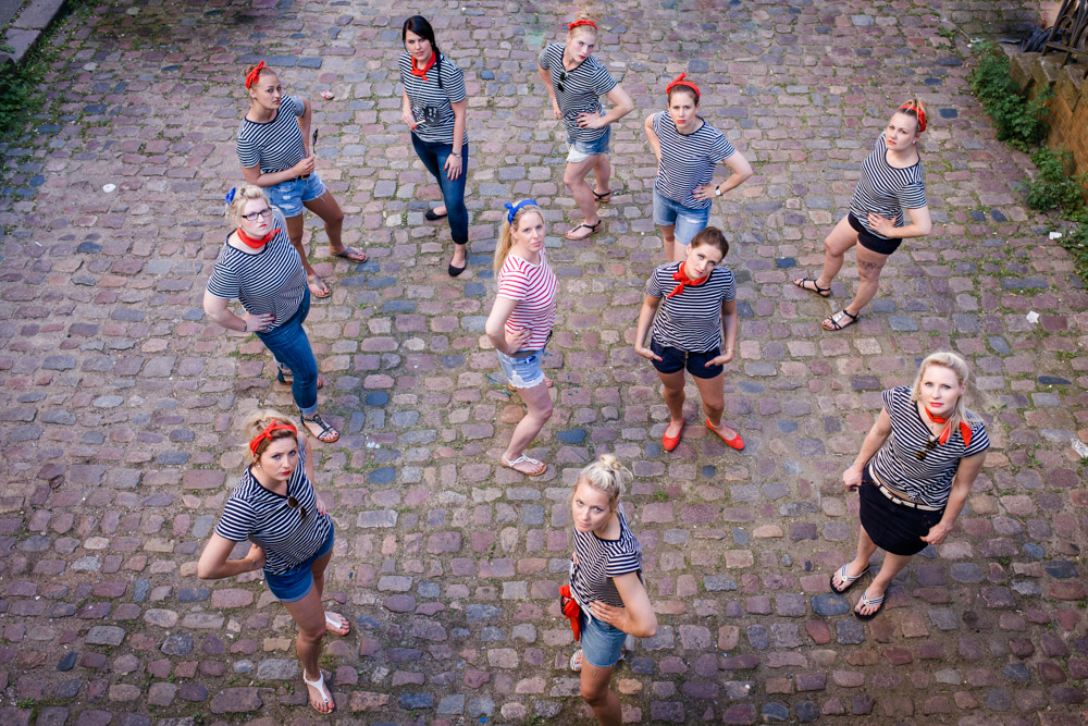 JGA-Shooting am Hamburger Hafen und Fischmarkt